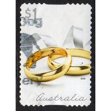 Australia 2019 Moments to Treasure - Gold Rings $1 s/a Used