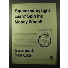 1966 C&S Citizens & Southern Banks Ad - Tight Cash?