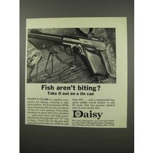 1966 Daisy C02 200 Pistol Ad - Fish Aren't Biting?