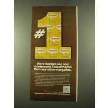 1975 Fleischmann's Margarine Ad - More Doctors Use