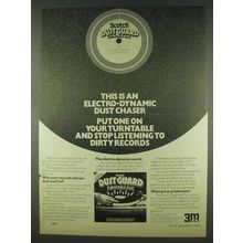 1978 3M Scotch Dustguard Mat Ad - Electro-Dynamic