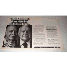 1978 The American Insurance Association Ad - Grandpa