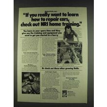 1978 NRI Schools Ad - Richard Petty - Repair Cars