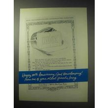 1985 Ivory Soap Ad - Happy 100th Anniversary