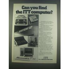 1985 ITT Xtra Personal Computer Ad - Can You Find