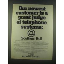 1985 ITT System 12 Telephone Equipment Ad - Great Judge