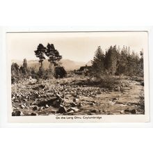 On the Larig Ghru Coylumbridge Postcard RP Inverness-shire