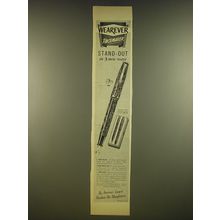 1945 Wearever Pacemaker Pen Ad - Wearever Pacemaker stand-out in 3 new ways
