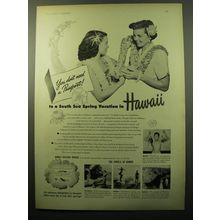 1950 Hawaii Tourism Ad - You don't need a Passport!