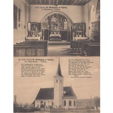 Die Goth Kirche St Wolfgang Zu Piping Blutenburg 2x Postcard s