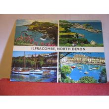 ILFRACOMBE, multiview used postcard. by John Hinde 1978 pm (a) =