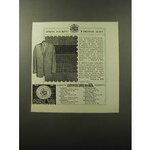 1960 J. Press Suits Advertisement - Spring Dacron Worsted Suits