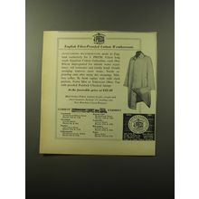 1960 J. Press Weathercoats Advertisement
