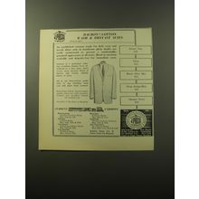 1960 J. Press Suits Advertisement - Dacron / Cotton Wash & Dryfast suits