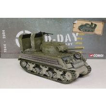 M4A3 SHERMAN US ARMY NORMANDY FRANCE D-DAY JUNE 6TH 1944 - CORGI US51011 1/50