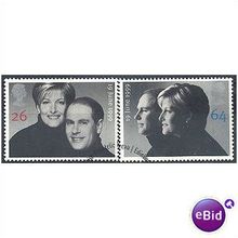 1999 Royal Wedding Set SG2096-97 Very Fine Used