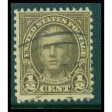 Used 653 1/2c Nathan Hale Barely Clears M10280