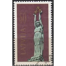 Latvija 1991 Michel 321 O Cote (2013) 0.70 € Monument de la Liberté Cachet rond