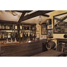 Victorian Pub at Pickering Yorkshire Beck Island Museum Postcard