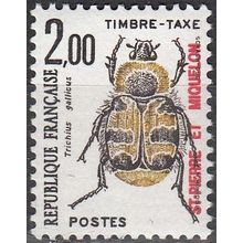 Saint-Pierre & Miquelon 1986 Michel Taxe 88 Neuf ** Cote (2007) 1.10 €