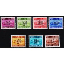 Guernsey. 1969 Set(7) S.G.D1/D7 Unmounted Mint