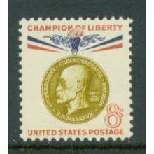 1148 8c Thomas Masaryk Fine MNH MA0235