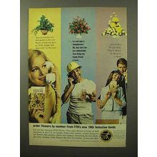 1964 FTD Florist Ad - Order Flowers