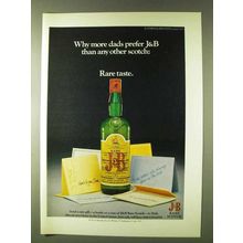 1979 J&B Scotch Ad - Why More Dads Prefer
