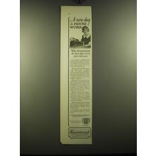 1923 Sundstrand Adding and Figuring Machine Ad - A new day in figure work
