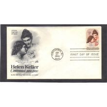 FDC Art Craft 1824 15c Helen Keller (Cachet-U/A) CV00338