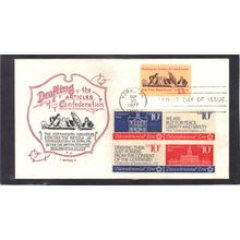 FDC Art Pages 1726 13c Congress 1543-1546 Congress (Cachet-U/A) CV00769