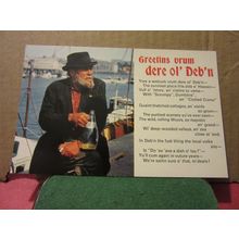 GREETINS VRUM DERE OL' DEB'N, DEVON ,unused postcard by J. Salmon #