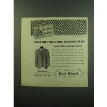 1949 Paul Stuart Southwick Sport Jacket Ad - Rare gift for your favorite man