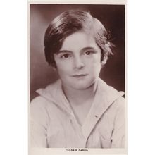 Frankie Darro Child Western Cowboy Film Actor Star RPC Postcard