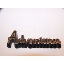 1975 DODGE TRUCK POWER WAGON ADVENTURER DASH EMBLEM OEM #3738495 76 77 78 79 80
