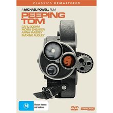 Peeping Tom DVD | A Michael Powell Film | Region 4