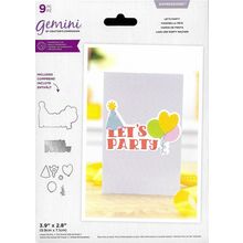 Crafter's Companion. Gemini. Let's Party Die Set. Die Cutting Cardmaking Crafts