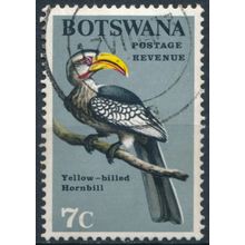 Birds: 7c - Botswana 1967 - FH - SG 225 (B)