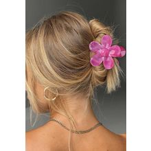 Bonbon Flower Shape Resin Hair Claw Clip