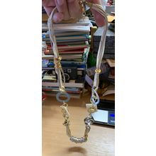 VINTAGE DIM BIJOUX ITALIAN STATEMENT NECKLACE 90 GRAMS 45cm LONG (P3)