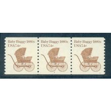 1902 7.4c Baby Buggy Fine MNH Dry Gum PNC 2/3 W0137
