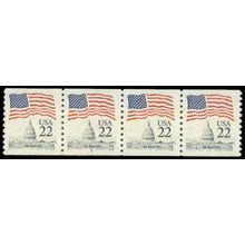 2115a 22c U.S. Flag Very Fine MNH PNC 8/4 R0045