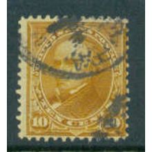 Used 283 10c Daniel Webster Average M05407