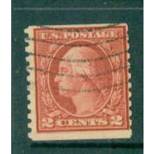 Used 492 2c George Washington Barely Clears A10046