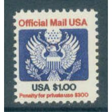O132 $1 Eagle Fine MNH G0980