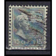 Used 820 15c James Buchanan Very Fine KA5636