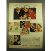 1965 Avon Cosmetics Ad - Children's Gifts