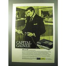 1969 Norelco 84 Dictating Machine Ad - Capital Gainer