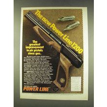 1977 Power Line 1200 Gun Ad - Greatest Improvement