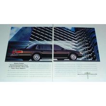 1992 Lincoln Continental Car Ad - Three Microprocessors